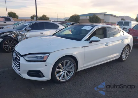 2018 Audi A5 2.0T Premium from USA, damaged, VIN WAUANCF56JA039677
